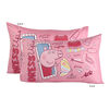 Ensemble de literie 2 Articles Peppa Pig pour Enfant, comprenant une Couette et une Taie d'Oreiller