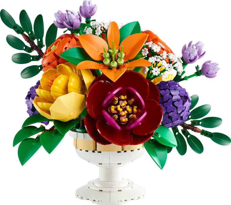 LEGO Botanicals Flower Arrangement for Adults, 18+ - DIY Faux Bouquet Set - Home Decor - 10345