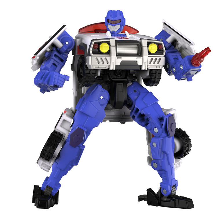 Transformers Age of the Primes, figurine Autobot Red Alert classe Voyageur