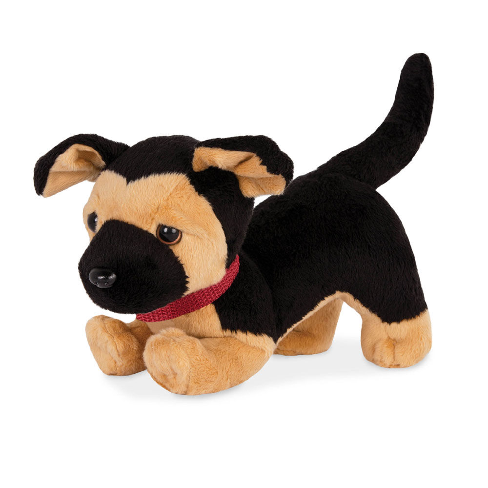 Our Generation German Shepherd Pup Pet Dog Plush with Posable Legs