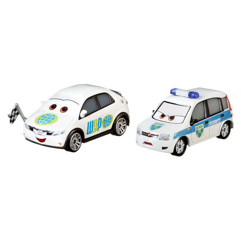 Disney Pixar Cars Security Guard & Race Starter 2-Pack