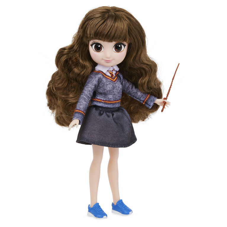 Wizarding World Harry Potter, 8-inch Brilliant Hermione Granger Doll Gift  Set with 5 Accessories and 2 Outfits