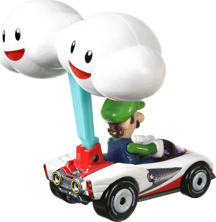 Hot Wheels - Mario Kart - LuigiP-Wing et Planeur nuages