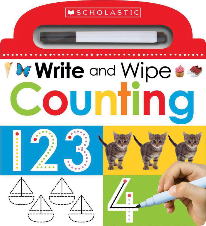 Scholastic Early Learners: Write and Wipe Counting - Édition anglaise