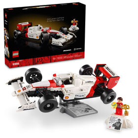 LEGO Icons McLaren MP4/4 & Ayrton Senna Model Race Car for Adults 10330