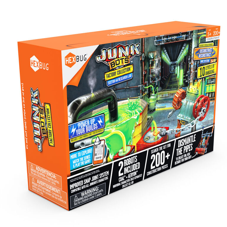 Hexbug Junkbots Sector 44 Research Lab