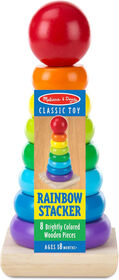 Melissa and Doug - Rainbow Stacker Jouet d'empilage en bois