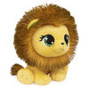 P.Lushes Pets Gem Stars Collection, Eleni Key Lion Stuffed Animal, Yellow/Brown, 6"