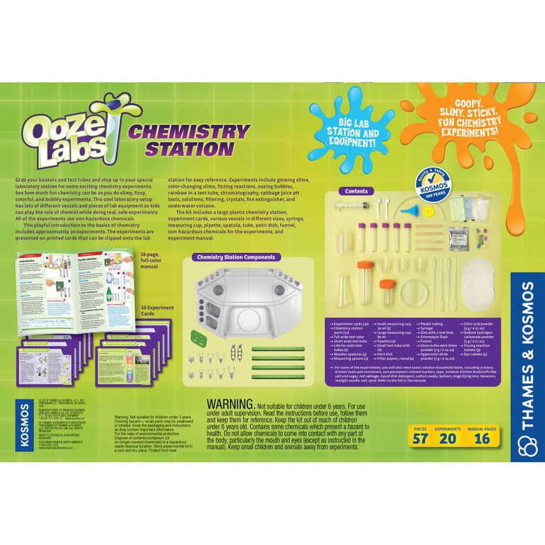 Thames & Kosmos: Ooze Labs Chemistry Station - English Edition