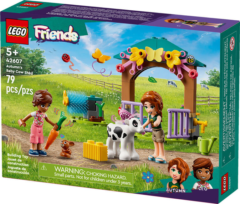 Jouet LEGO Friends L'étable du bébé vache de Autumn 42607