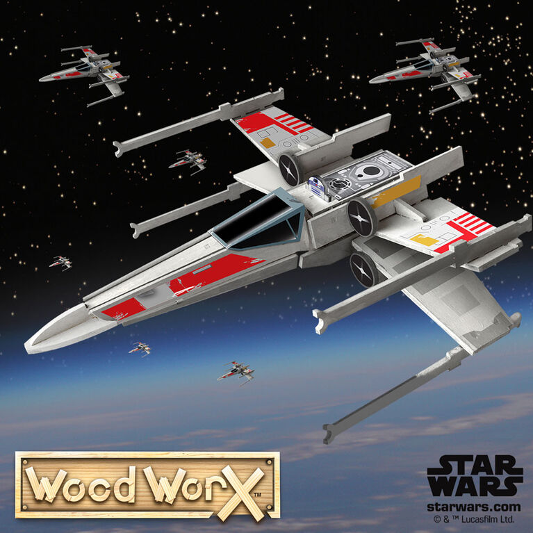 Chasseur X-Wing Star Wars Wood WorX