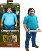 Minecraft Steve Large-Scale Action Figure, 12-inch Character Collectible Inspired by the Movie
