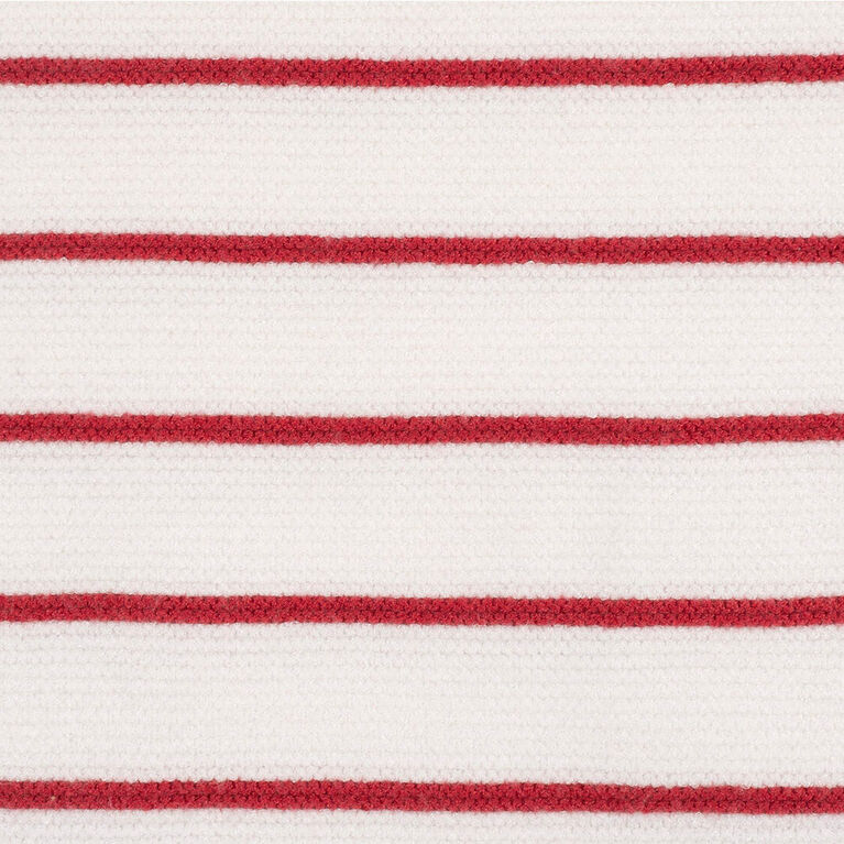 Gerber Childrenswear - 1 Pack Sweater Knit Romper - Red + White