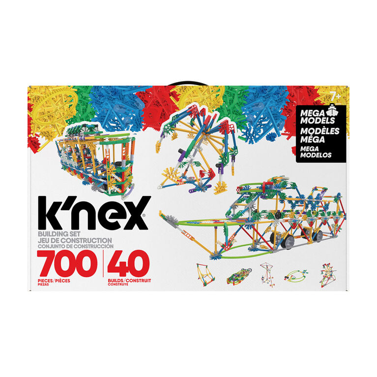 K'NEX Mega Models - 700 piece/40 Model Set