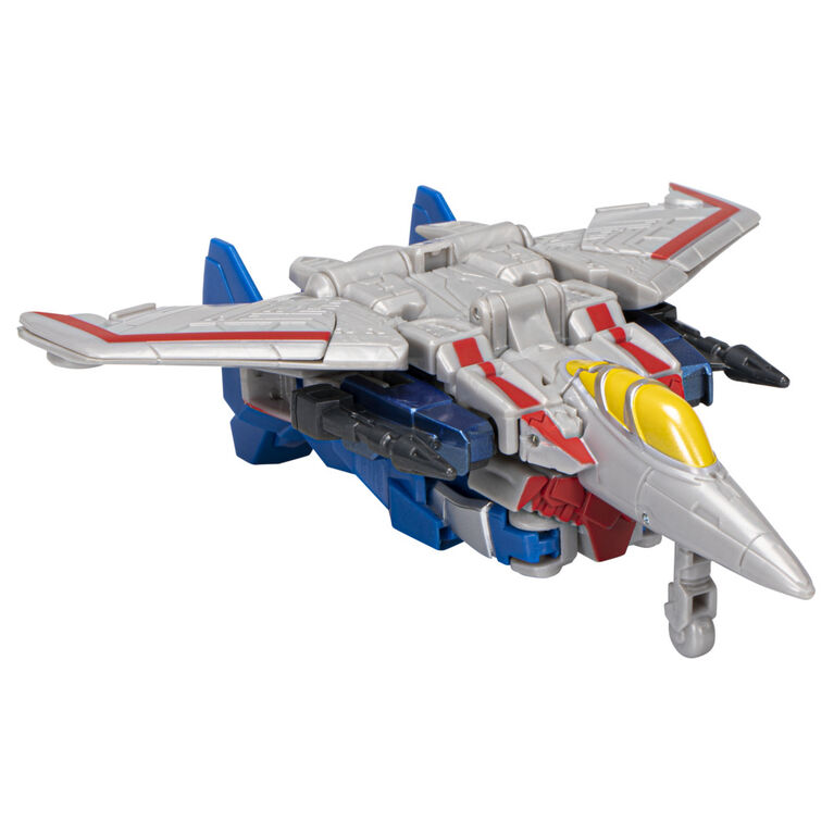 Transformers EarthSpark, figurine Starscream classe Guerrier de 12,5 cm, jouet robot pour enfants