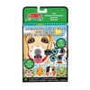 Melissa & Doug On the Go Make-a-Face Reusable Sticker Pad Travel Toy Activity Book - Pet Animals (10 Scenes, 65 Cling Stickers)