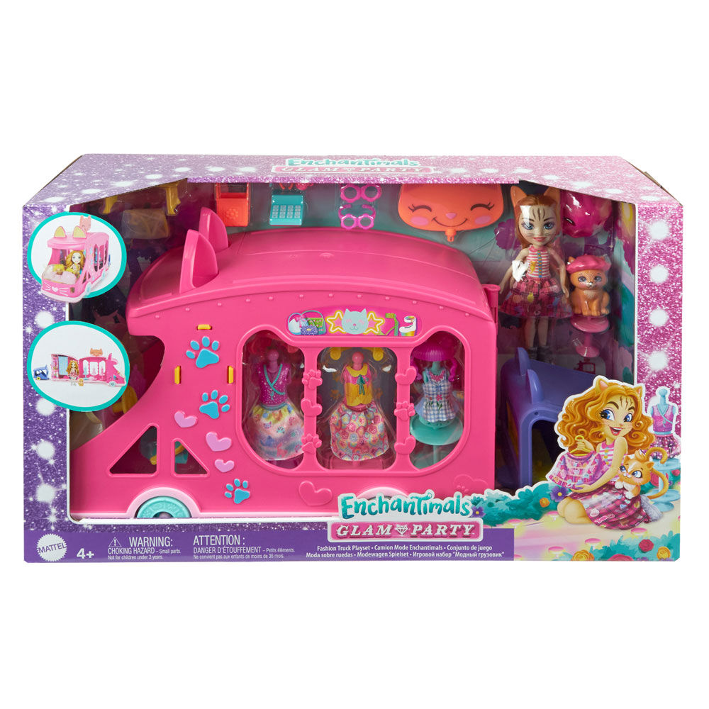 Enchantimals Doll and Accessories Play set Fashion Truck