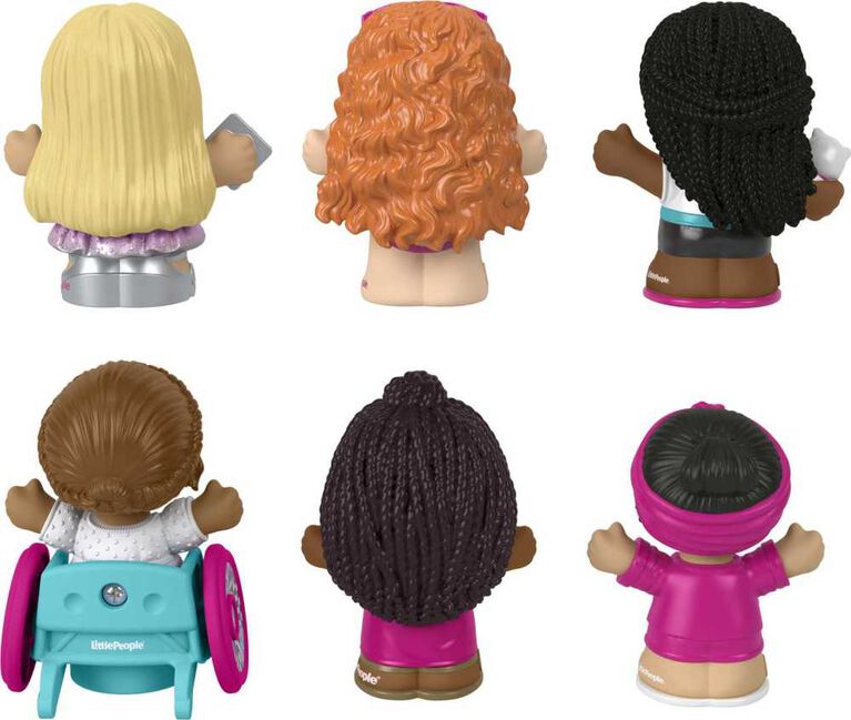 Fisher-Price Little People Barbie Figure 6 Pack