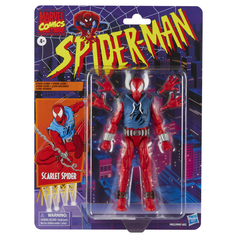 Marvel Legends Series Scarlet Spider Comics Action Figure