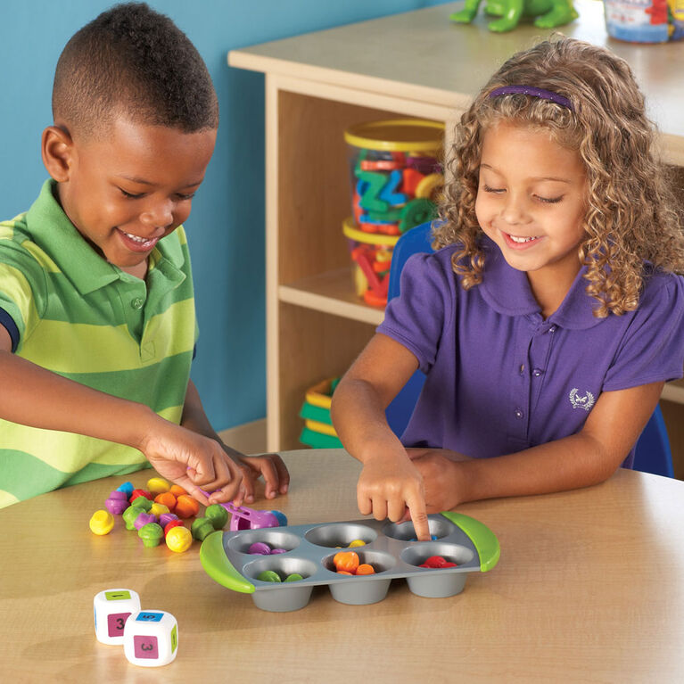 Mini Muffin Match-up Math Activity Game