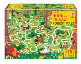 Usborne Book and Jigsaw: Forest Maze - English Edition