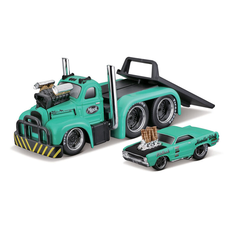 Assortiment De Véhicules De Transport Muscle Machines À L'Échelle 1:64