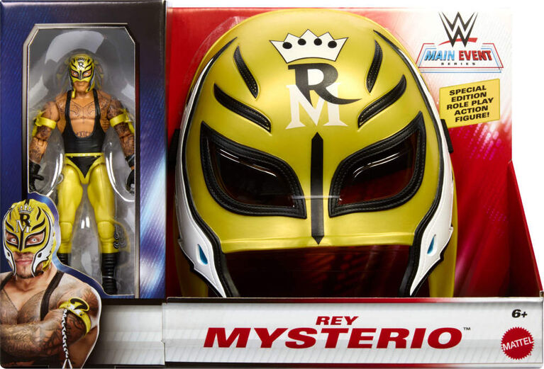 WWE Main Event Series Rey Mysterio Role Play Set