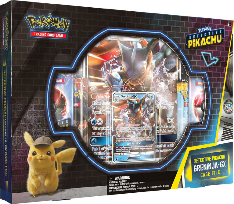 Pokemon Detective Pikachu Greninja-GX Case File