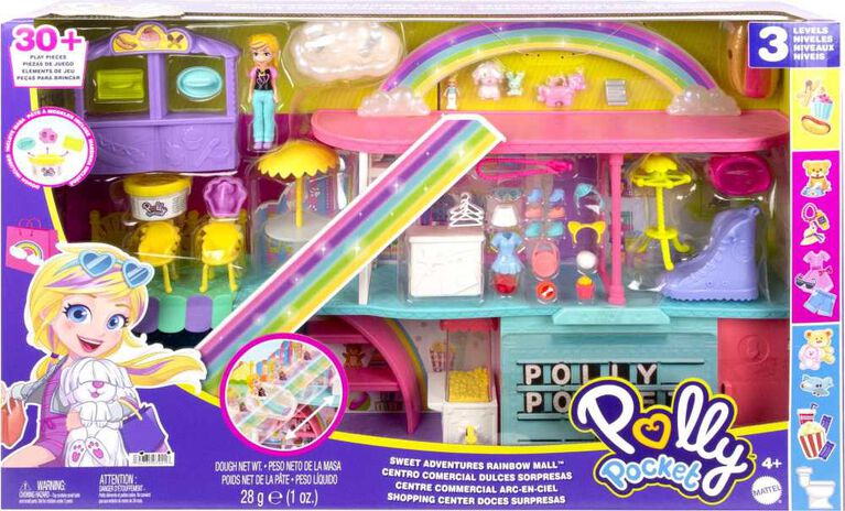 Polly Pocket Set de jeu Plateforme de diffusion en boucle