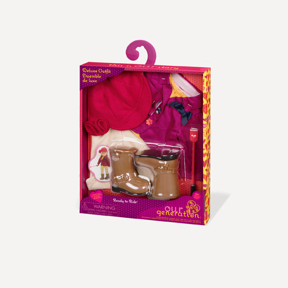 Our Generation Ready To Ride Equestrian Outfit for 18 inch Dolls Toys R Us Canada