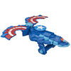 Marvel Avengers Mech Strike Monster NERF, Bouclier lance-projectile Captain America