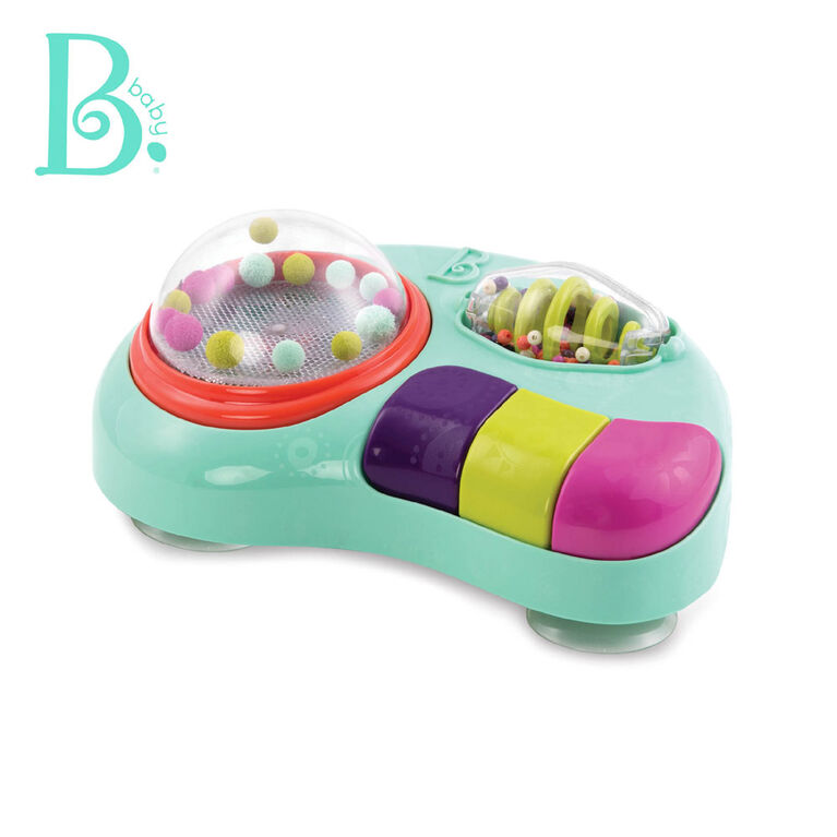 B. toys, Whirly Pop, Baby Activity Station