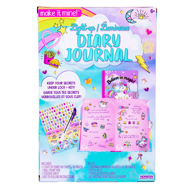 Make It Mine Light Up Diary - R Exclusive