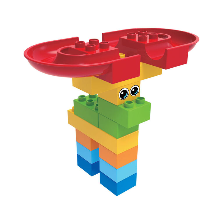 Piste de course de billes en jouets modulaires pour enfants par Toy Chef