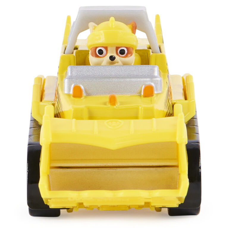 PAW Patrol, True Metal Rubble Collectible Die-Cast Toy Car, Rescue Knights Series 1:55 Scale