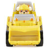 PAW Patrol, True Metal Rubble Collectible Die-Cast Toy Car, Rescue Knights Series 1:55 Scale