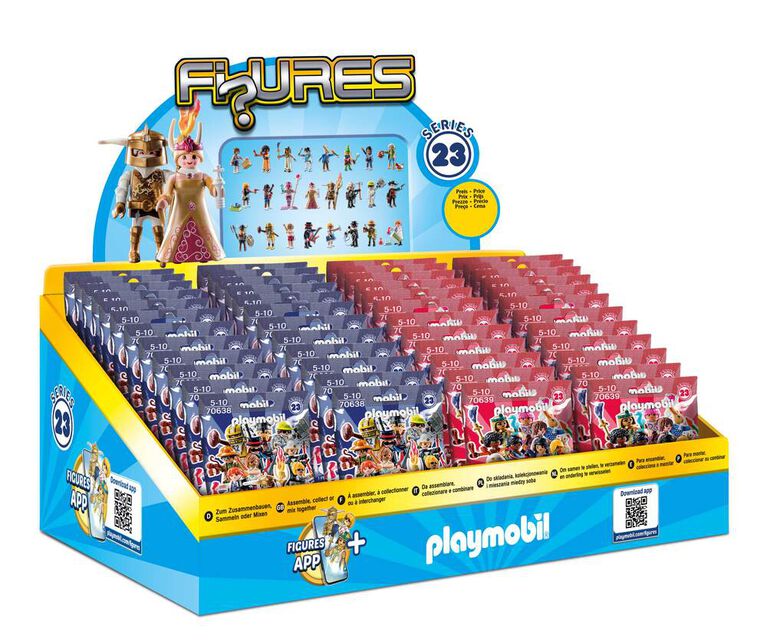 Figures Series 23 - 12/12 (PDQ) - 1 per order, colour may vary (Each sold separately, selected at Random)