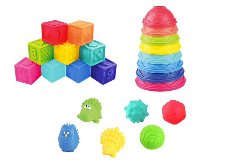 ALEX - Busy Stack, Façonne Et Squishy Friends