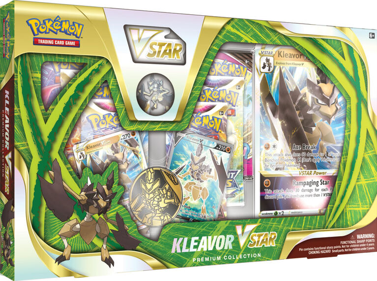 Pokemon Kleavor Vstar Premium Collection - English Edition