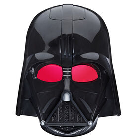 Star Wars Darth Vader Voice Changer Electronic Mask, Costume Dress-Up Toy with Sound Effects - English Edition