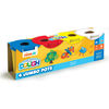 Nick Jr Ready Steady Dough - Ensemble de 4 pots de pâte à modeler - Couleurs primaires - Notre exclusivité - L''assortiment peut varier