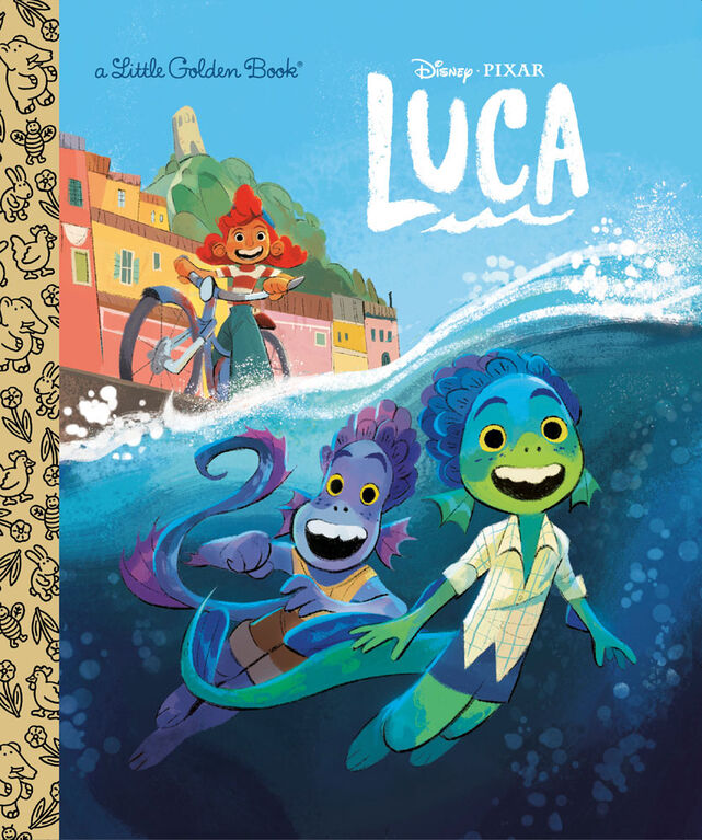 Disney/Pixar Luca Little Golden Book (Disney/Pixar Luca) - English Edition