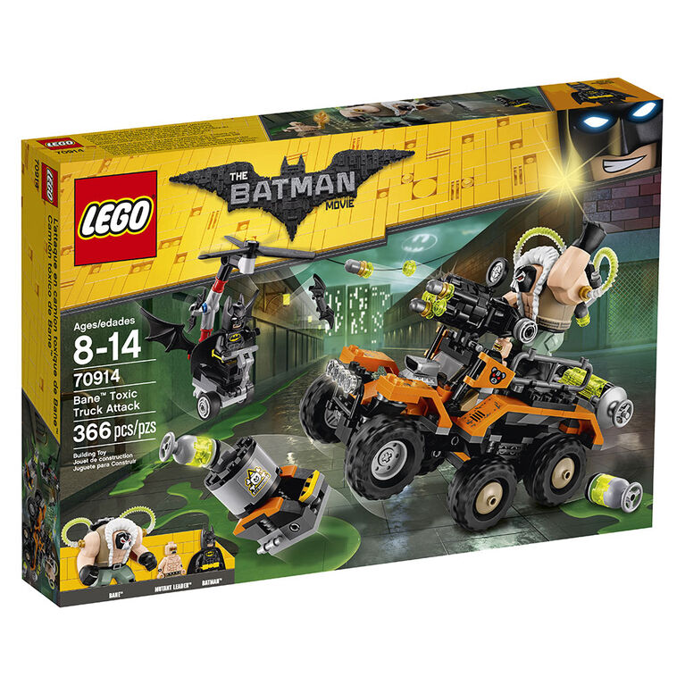 LEGO Batman Movie L'attaque en camion toxique de Bane 70914