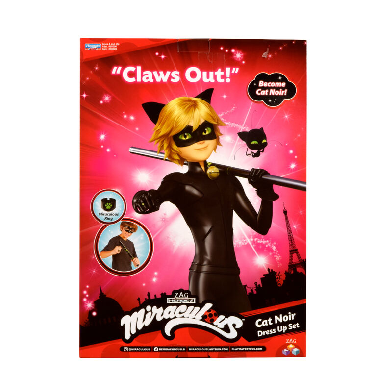 Miraculous Heroez Role Play Set - Cat Noir - English Edition