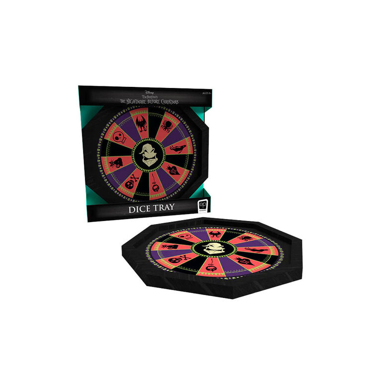 USAopoly Disney Tim Burton's The Nightmare Before Christmas Dice Tray - English Edition