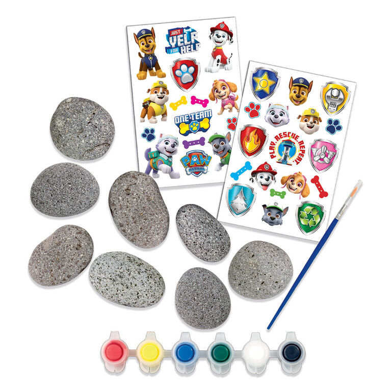 Paw Patrol Pebble Painting Craft Set - R Exclusive