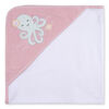 Koala Baby - Serviette à Capuche Rose Octopus Kint - Paquet de 3