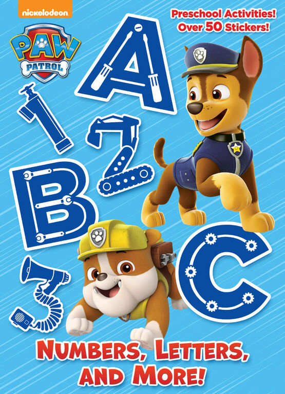 Numbers, Letters, and More! (PAW Patrol) - Édition anglaise
