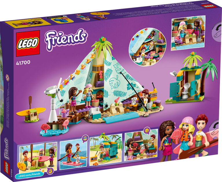 LEGO Friends Beach Glamping 41700 Building Kit (380 Pieces)