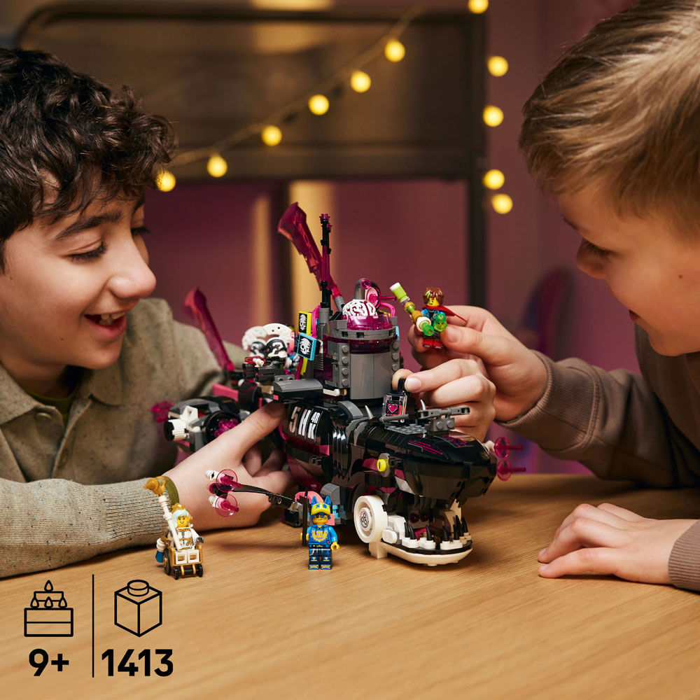 LEGO DREAMZzz Nightmare Shark Submarine Building Toy for Kids, Boys & Girls, Ages 9+ - 71500